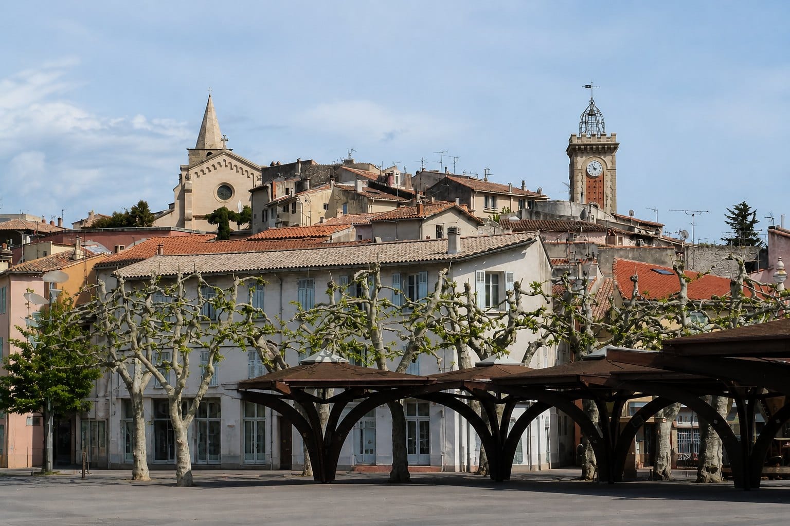 Vue panoramique de Aubagne