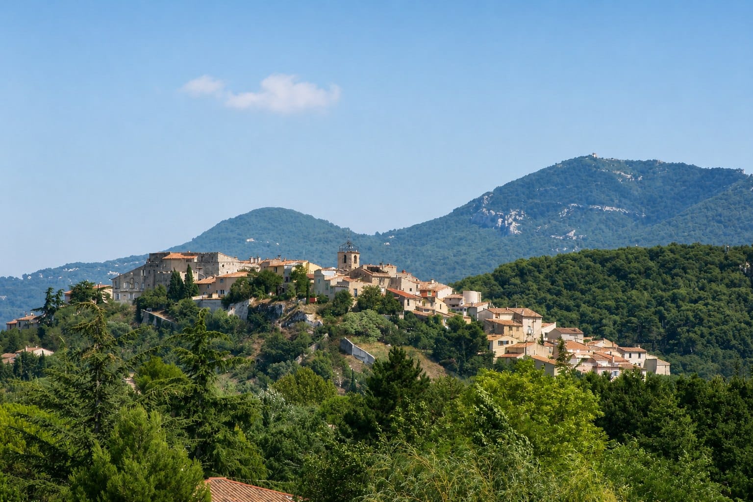 Vue panoramique de Cabriès