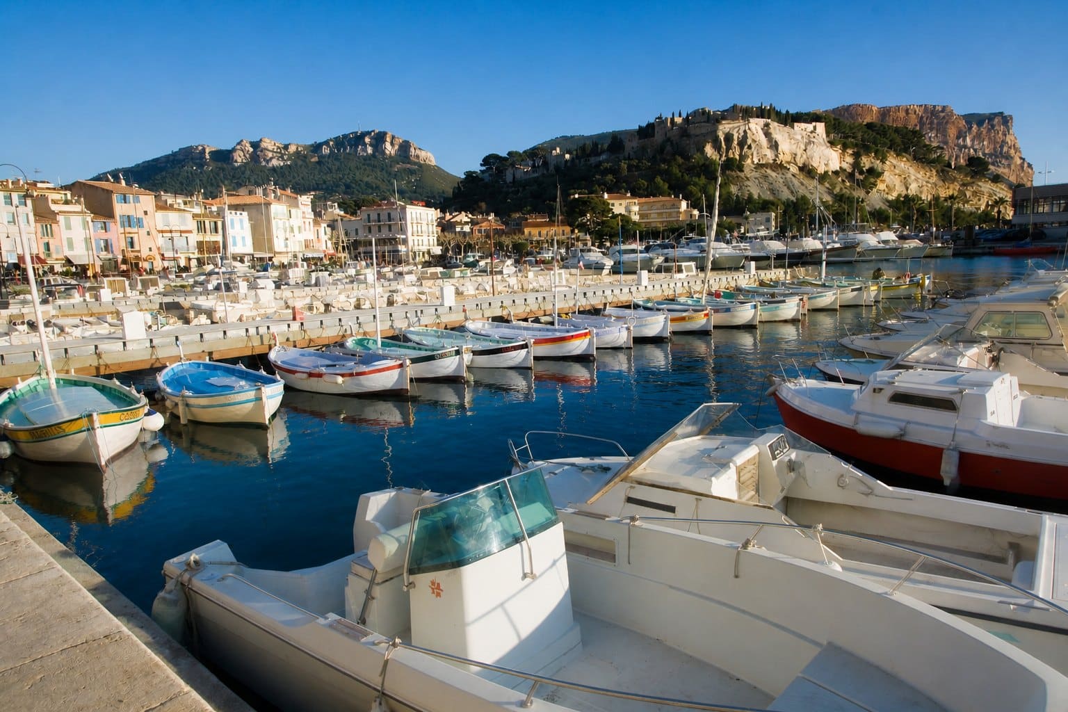 Vue panoramique de Cassis