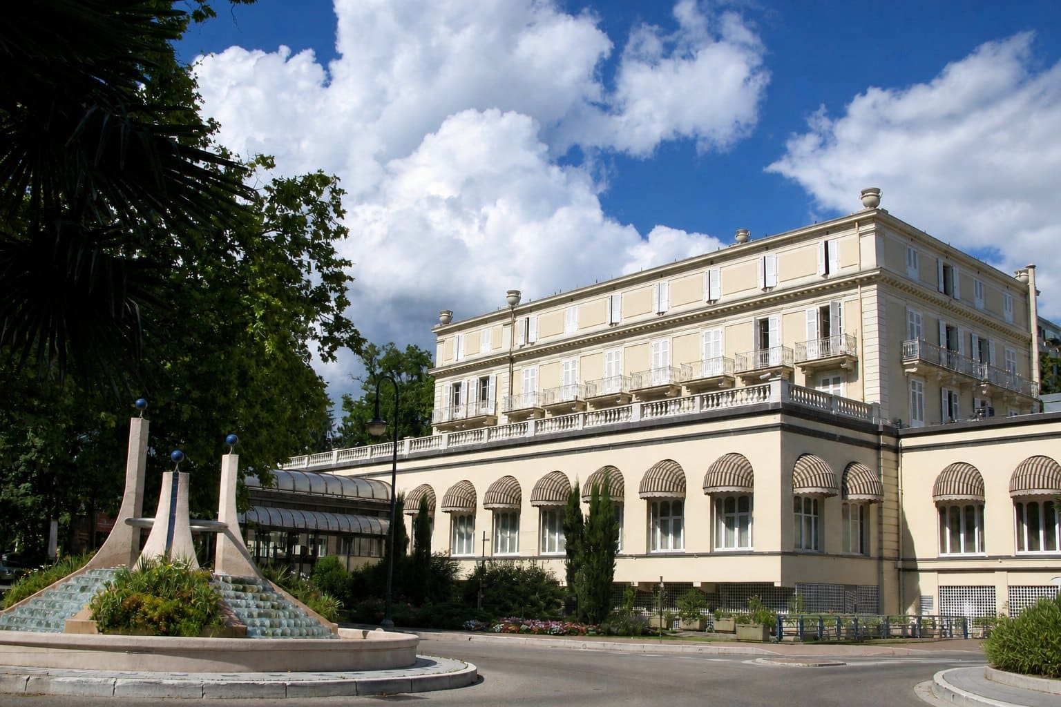 Vue panoramique de Divonne-les-Bains