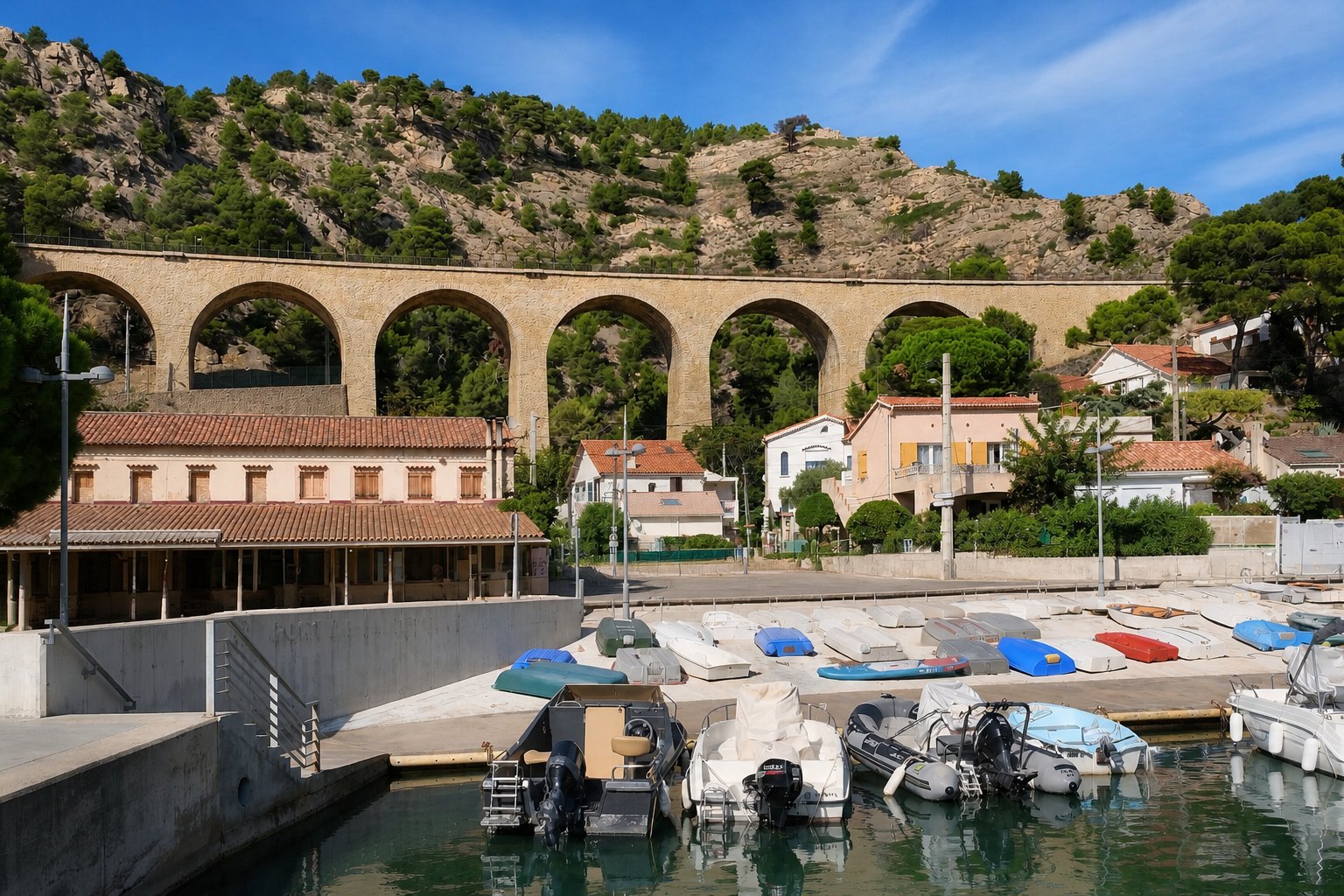Vue panoramique de Ensuès-la-Redonne