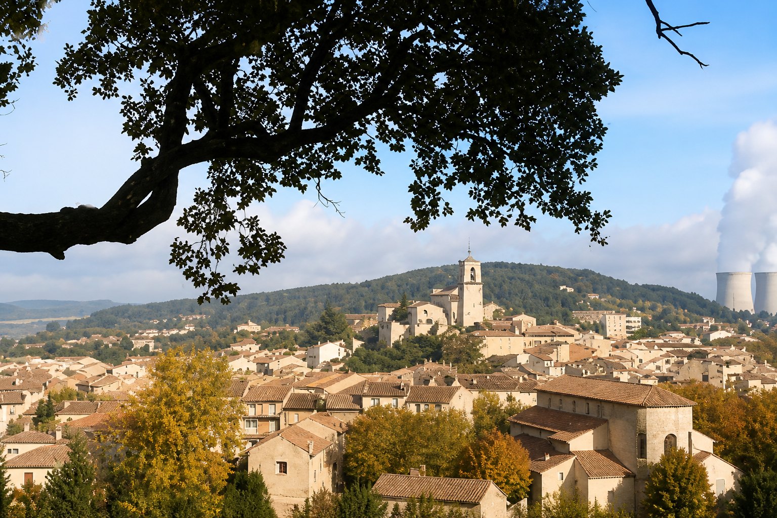 Vue panoramique de Gardanne