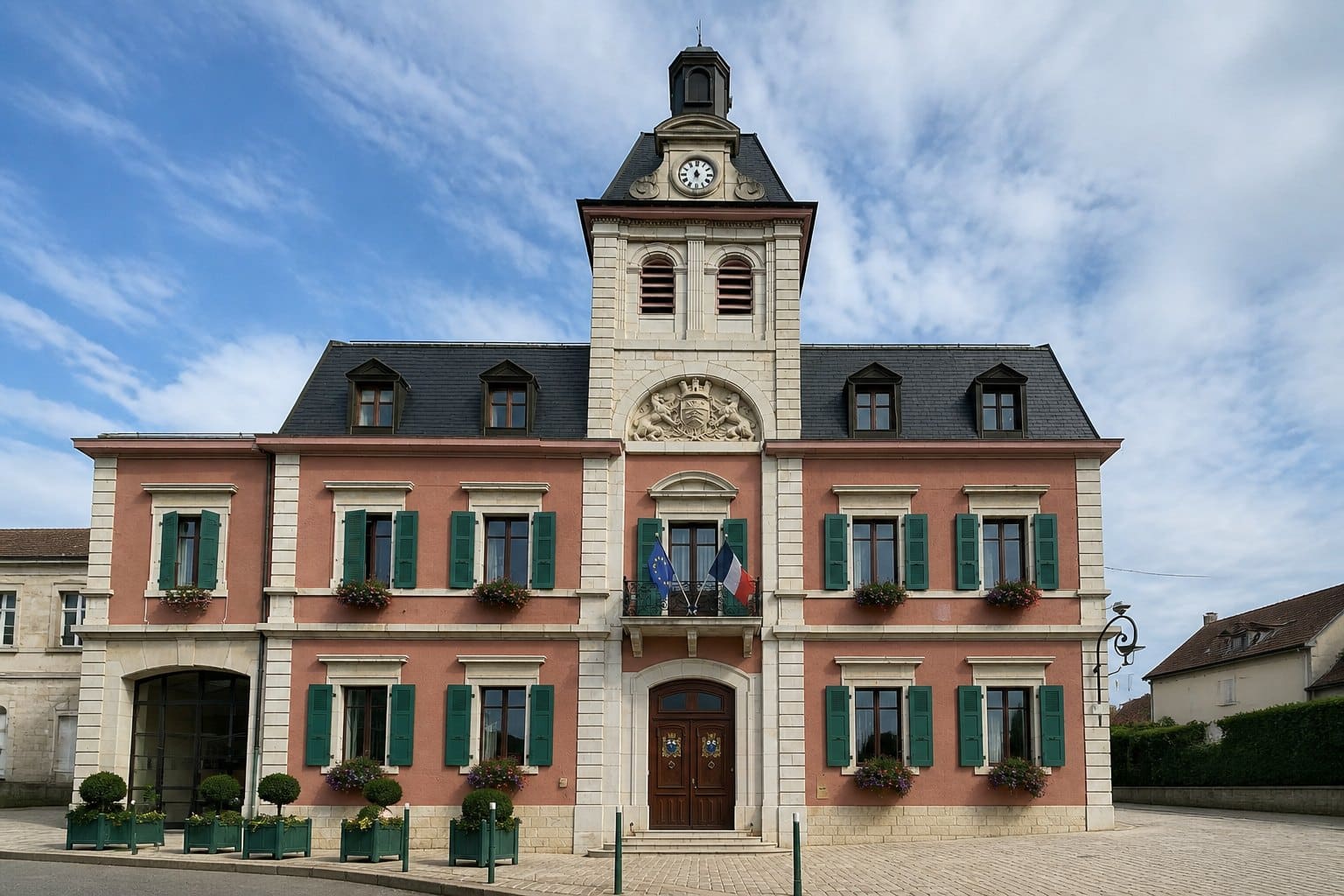 Vue panoramique de Gex