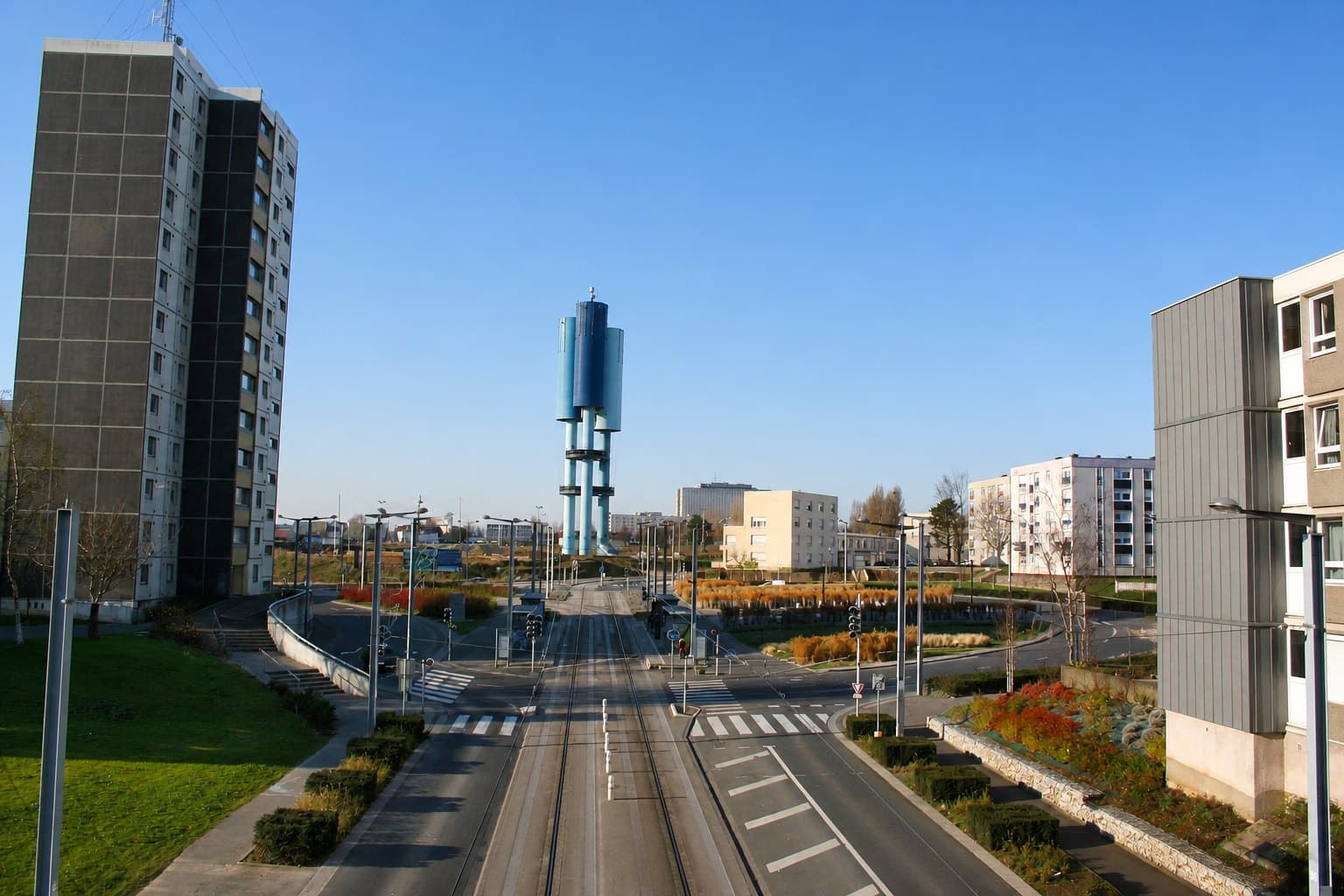 Vue panoramique de Hérouville-Saint-Clair