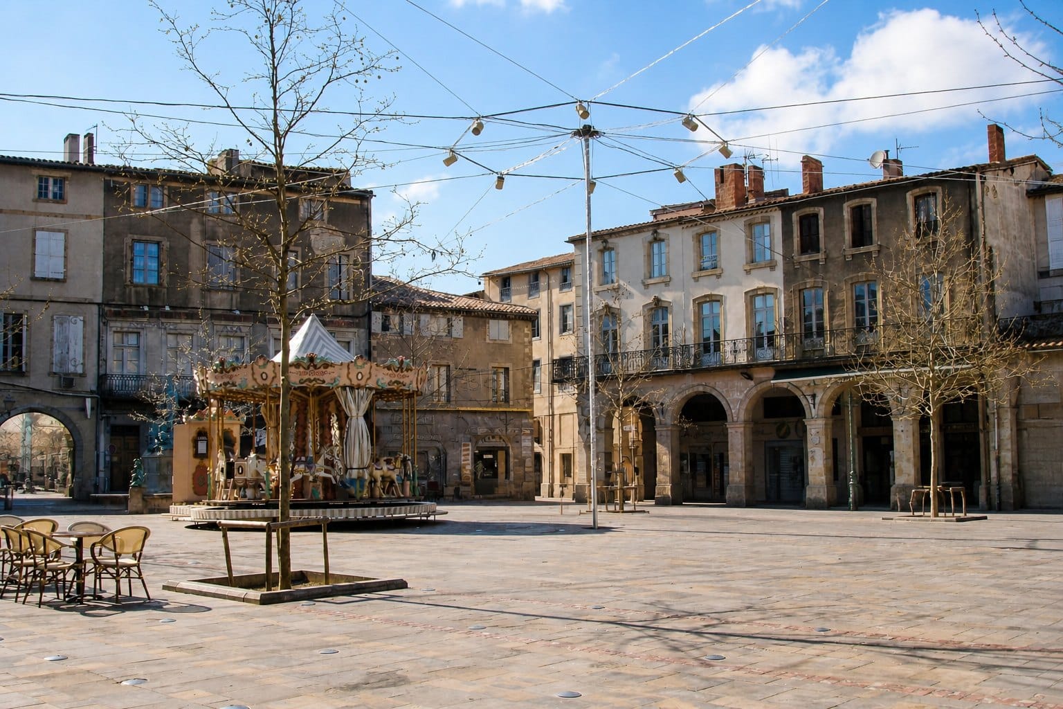 Vue panoramique de Limoux