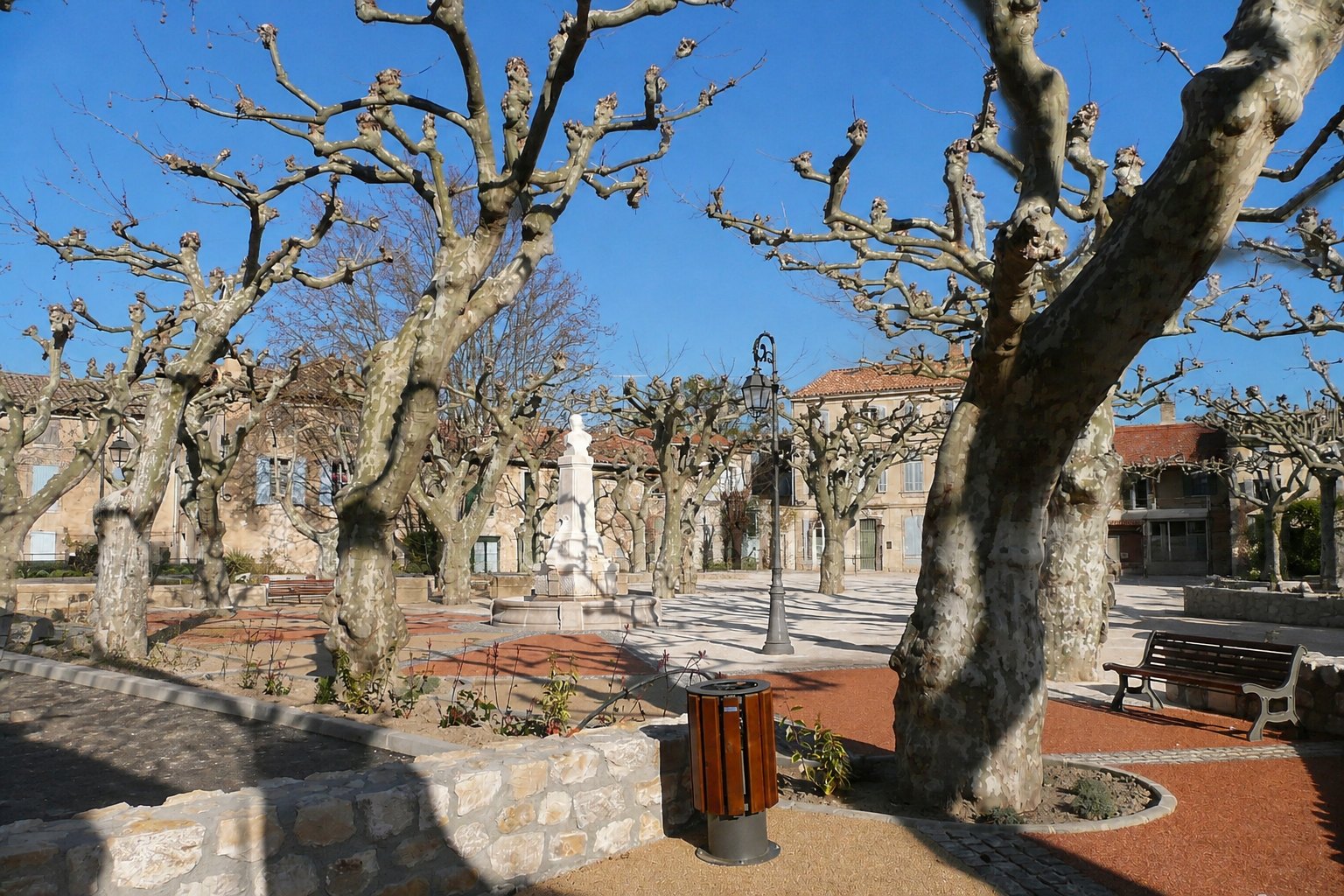 Vue panoramique de Noves