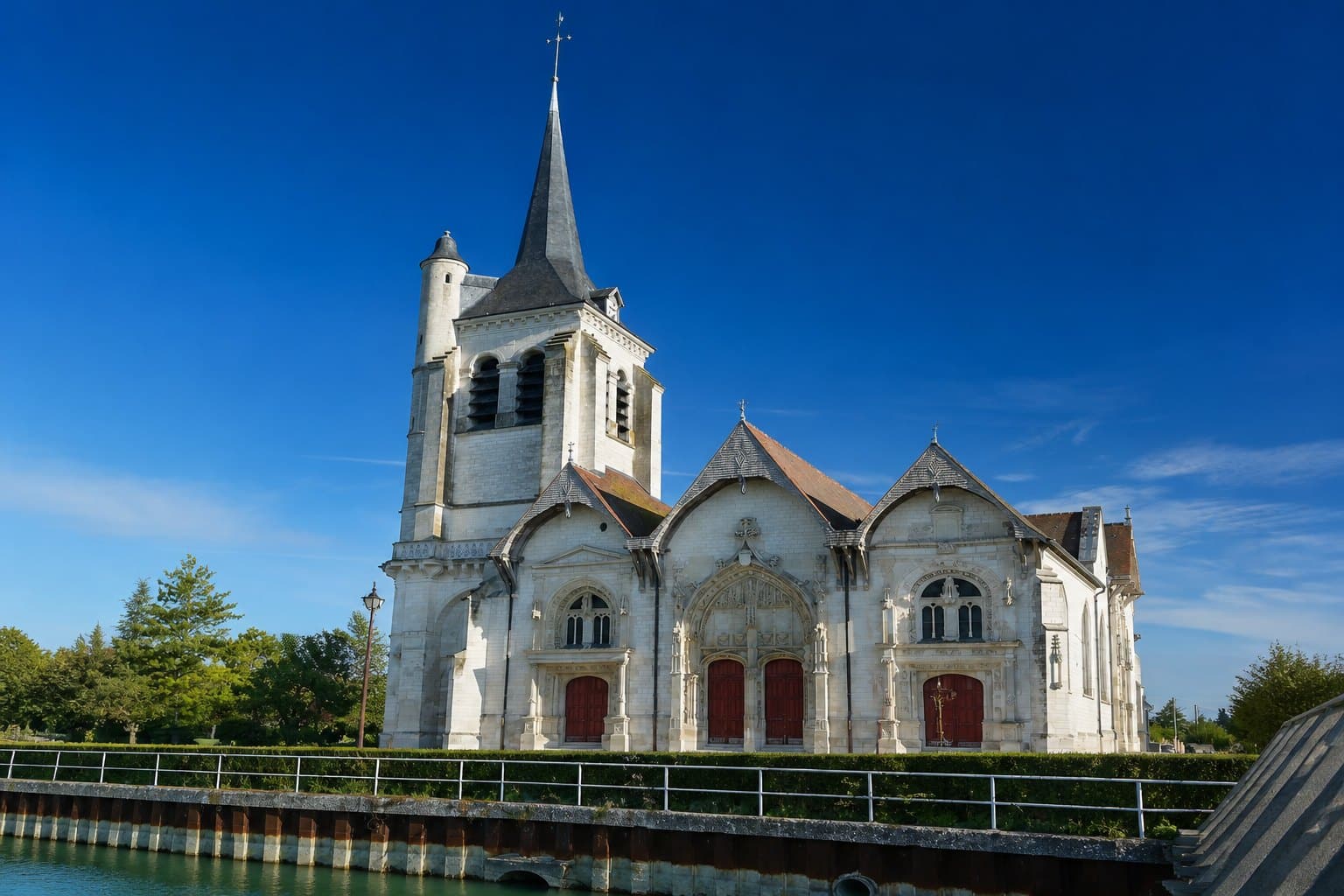 Vue panoramique de Pont-Sainte-Marie