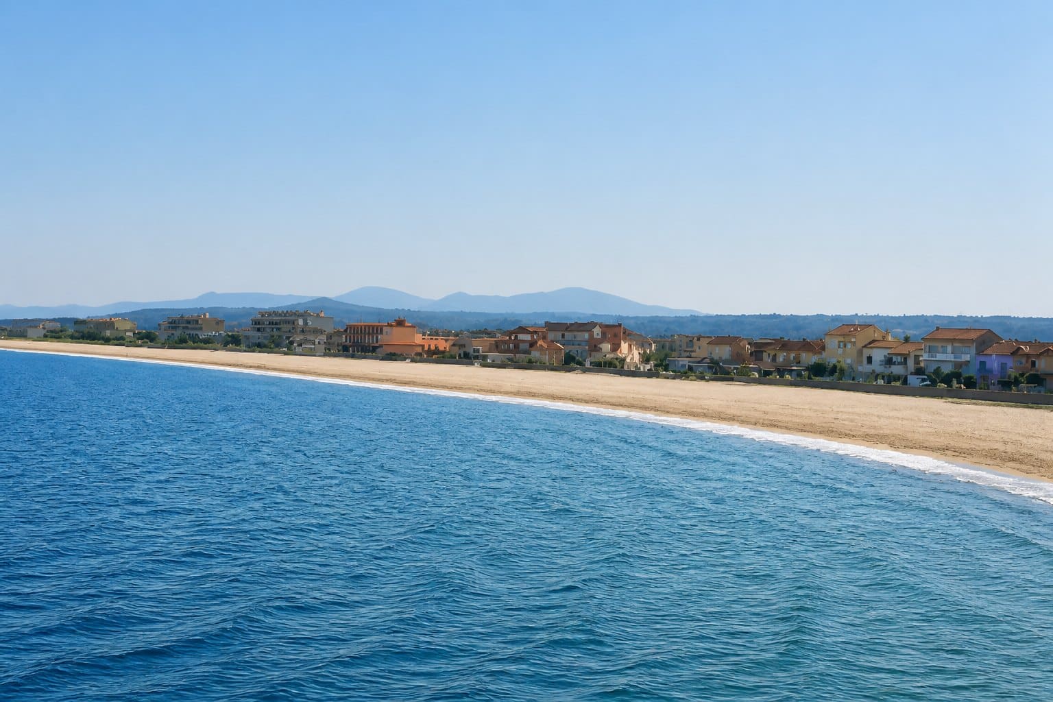 Vue panoramique de Port-la-Nouvelle