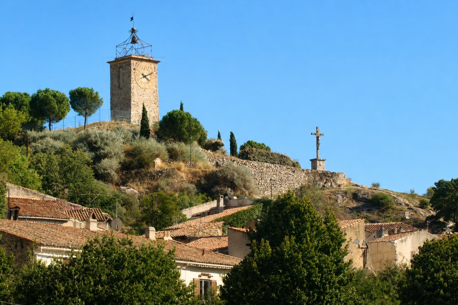 Vue panoramique de Roquevaire