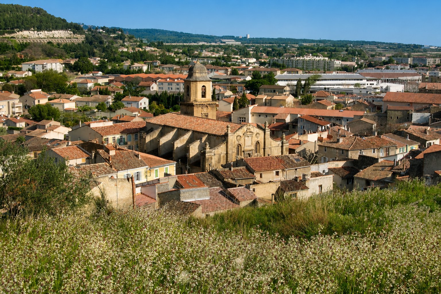 Vue panoramique de Saint-Chamas