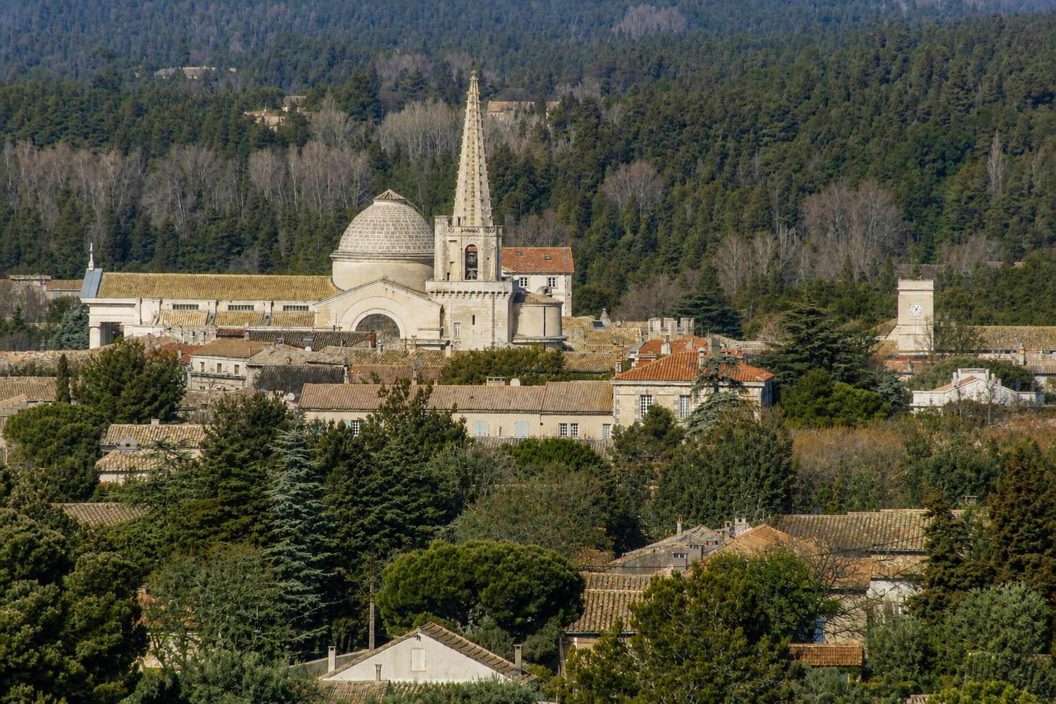 Vue panoramique de Saint-Rémy-de-Provence