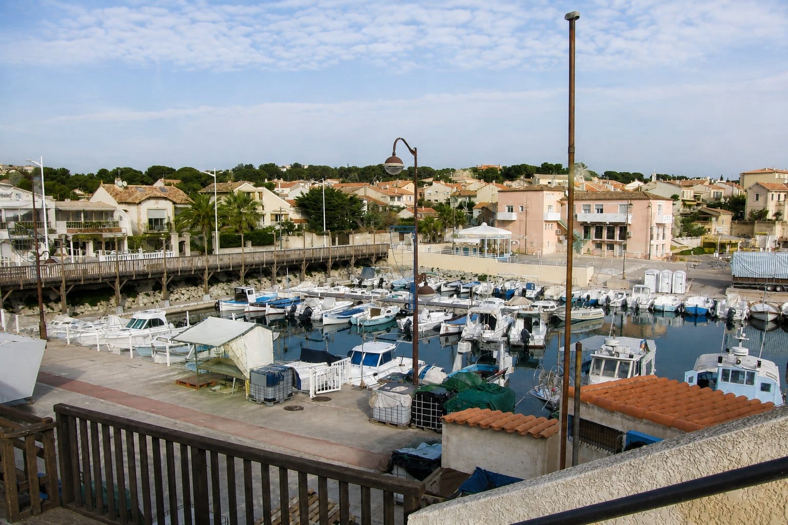 Vue panoramique de Sausset-les-Pins