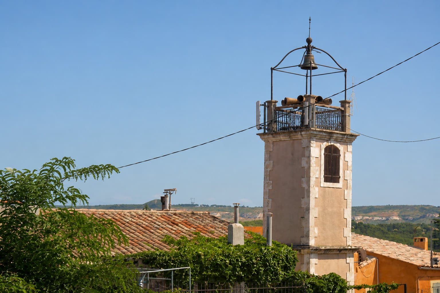 Vue panoramique de Velaux